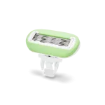 Green razor blade cartridge