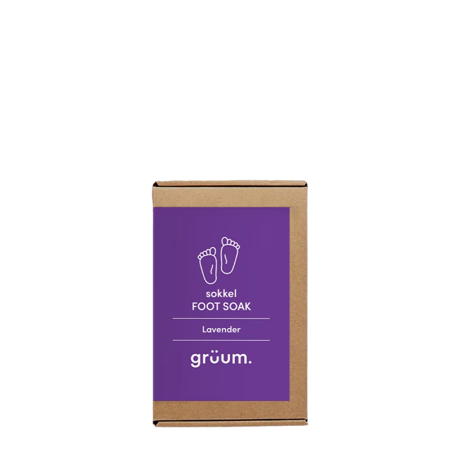 Lavender foot soak package