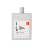 Gruum hair and body wash bottle.