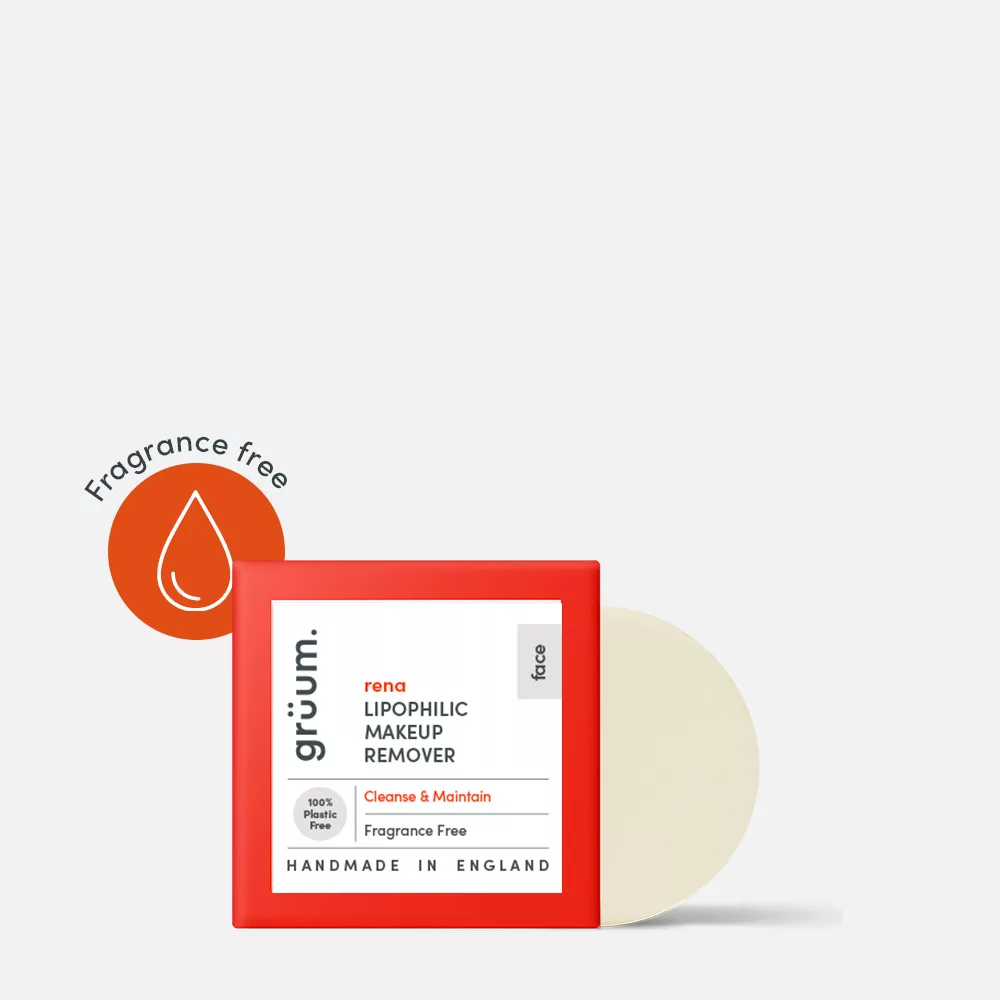 Lipophilic makeup remover packaging.