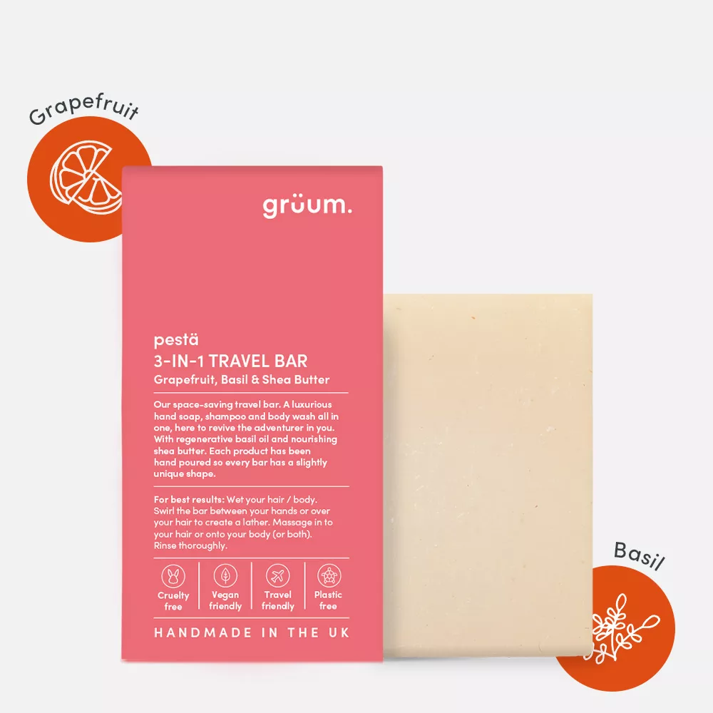 Gruum 3-in-1 travel bar package