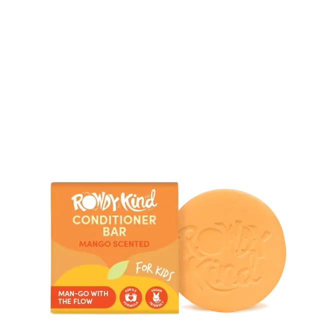 Mango scented conditioner bar for kids