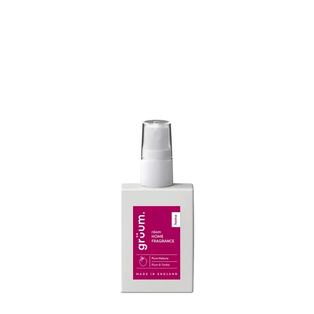 Home fragrance bottle with pump