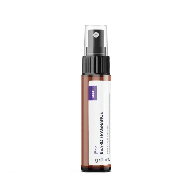 Beard fragrance spray bottle