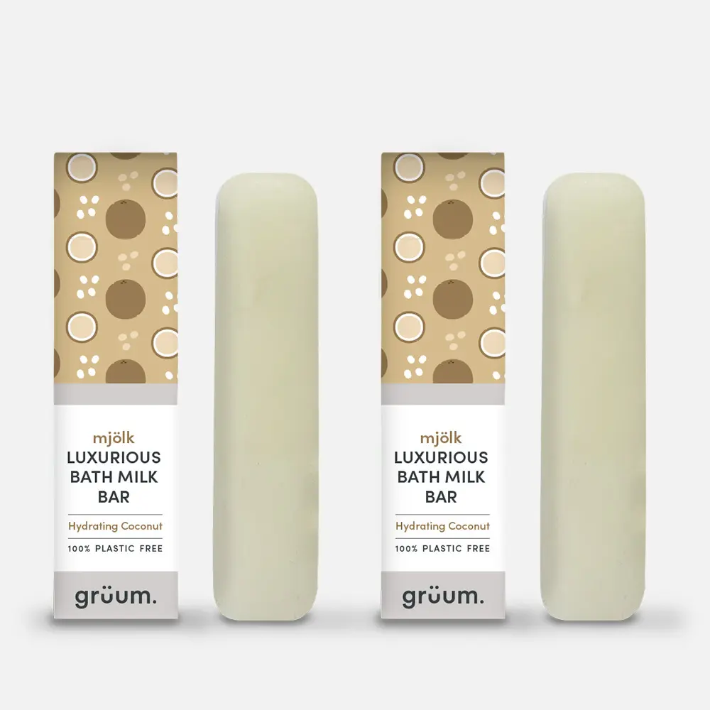Three luxury bath milk bars