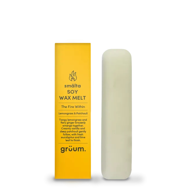 Soy wax melt and yellow box