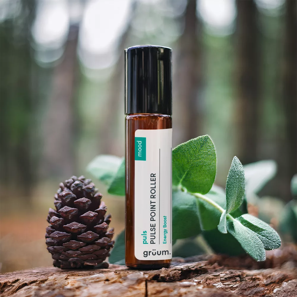 Pulse point roller in forest setting.