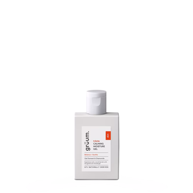 Bottle of calming moisture gel