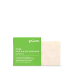 Green hair and body wash bar package