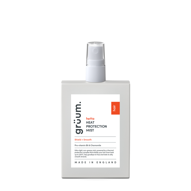 Heat protection mist bottle