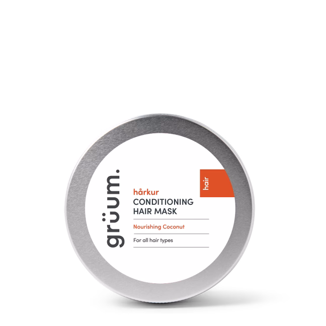 Gruum hair mask container