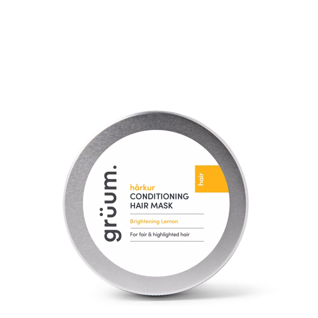 Conditioning hair mask container