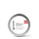 Hair mask product in a tin.